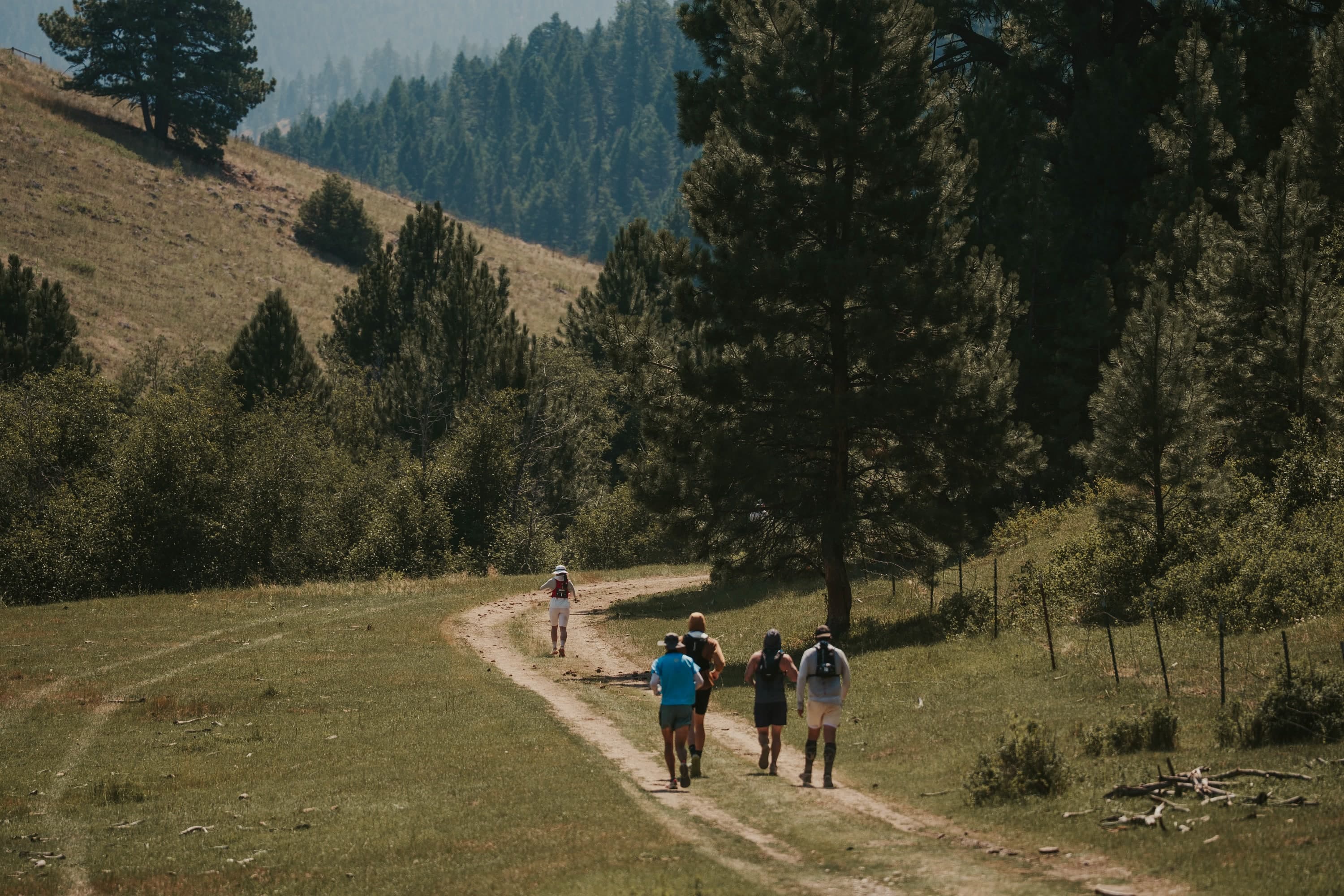 ROO runners during the endurance race