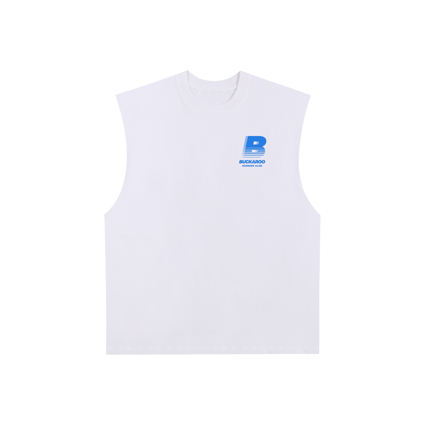 Raw Edge Cotton Tank Top